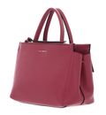 COCCINELLE Arlettis Signature Handbag Grained Leather Rosewood COCCINELLE Arlettis Signature Handbag Grained Leather Rosewood