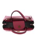 COCCINELLE Arlettis Signature Handbag Grained Leather Rosewood COCCINELLE Arlettis Signature Handbag Grained Leather Rosewood