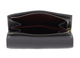COCCINELLE Metallic Soft Wallet Grainy Leather Grafite
