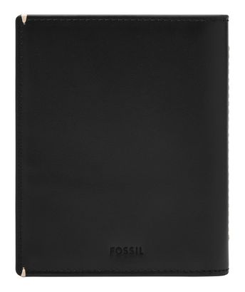 FOSSIL Gift Passport Case Black