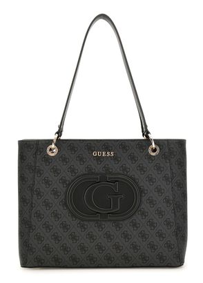 GUESS Eco Mietta Noel Tote Coal Logo / Black