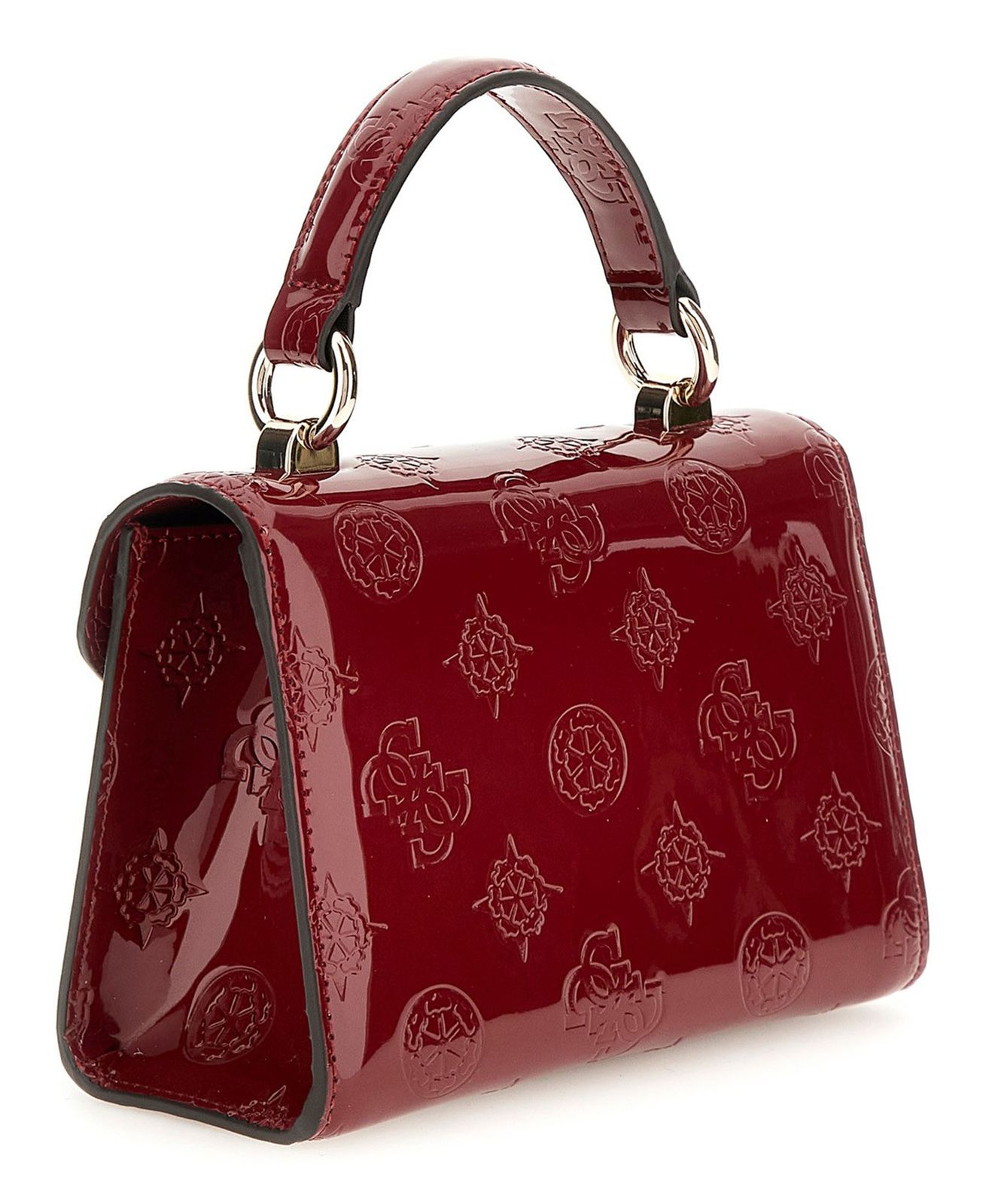 GUESS Zalina Mini Top Handle Flap Red Logo GUESS Zalina Mini Top Handle Flap Red Logo