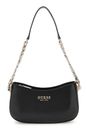 GUESS Evelune Top Zip Shoulder Bag Black GUESS Evelune Top Zip Shoulder Bag Black