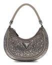 GUESS Zalina Mini Small Hobo Pewter