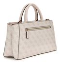 GUESS Eco Mietta Small Society Satchel Dove Logo / Stone