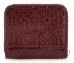 カードケース・名刺入れ [ATHE VANESSABRUNO] BURGUNDY VERTICAL ZIPPER CARD WALLET BR GUESS-Geldboerse-Adelard-SLG-