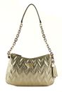 GUESS Adelard Top Zip Shoulder Bag Gold GUESS Adelard Top Zip Shoulder Bag Gold