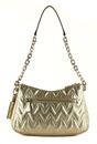 GUESS Adelard Top Zip Shoulder Bag Gold GUESS Adelard Top Zip Shoulder Bag Gold