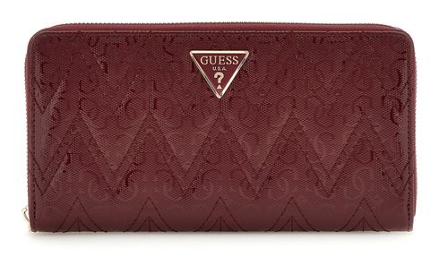 GUESS Adelard SLG Cheque Organizer Burgundy