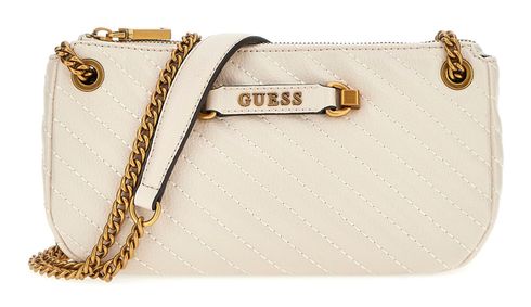 GUESS Sela Mini Convertible Xbody Top Zip Bone