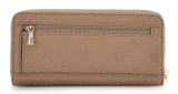 GUESS Cresidia SLG Zip Around Wallet L Dark Taupe GUESS Cresidia SLG Zip Around Wallet L Dark Taupe