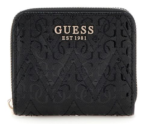 GUESS Adelard SLG Small Zip Around Wallet Black