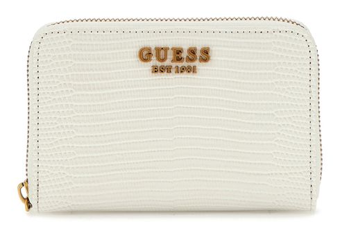 GUESS Sibel SLG Medium Zip Around Wallet Stone