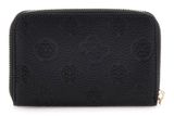 GUESS Cresidia SLG Zip Around Wallet M Black GUESS Cresidia SLG Zip Around Wallet M Black
