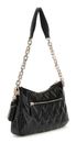 GUESS Adelard Top Zip Shoulder Bag Black GUESS Adelard Top Zip Shoulder Bag Black