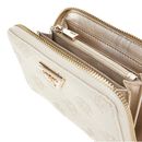 GUESS Cresidia SLG Zip Around Wallet M Bone GUESS Cresidia SLG Zip Around Wallet M Bone