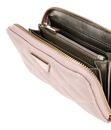 GUESS Eco Carly SLG Medium Zip Around Wallet Mauve GUESS Eco Carly SLG Medium Zip Around Wallet Mauve