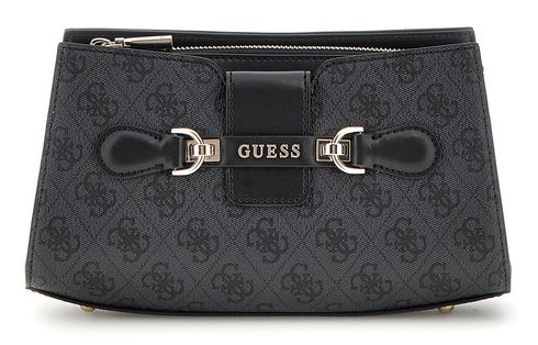 GUESS Nolana Crossbody Top Zip Coal Logo