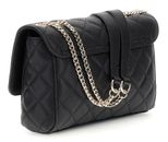 GUESS Eco Carly Convertible Xbody Flap Bag Black