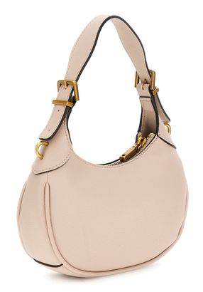 ショルダーバッグ・ポシェット Guess MALVA logo decorated crescent round mini hobo bag HO3A GUESS shoulder bag Malva Mini Hobo Bag Amber | Buy bags
