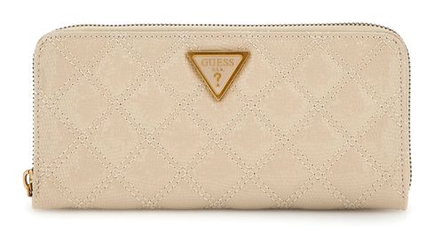 GUESS Giully Zip Around Wallet L Almond