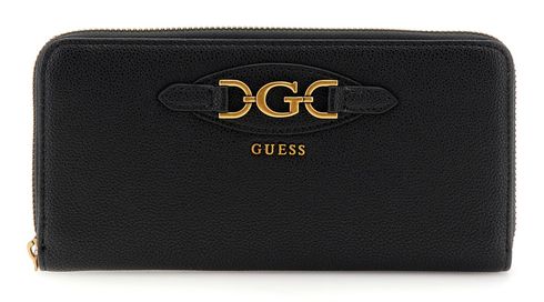 GUESS Malva Zip Around Wallet L Black