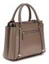 GUESS Daryna 2 Compartment Satchel Dark Taupe GUESS Daryna 2 Compartment Satchel Dark Taupe