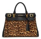 GUESS Sestri Luxury Satchel Leopard