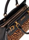 GUESS Sestri Luxury Satchel Leopard