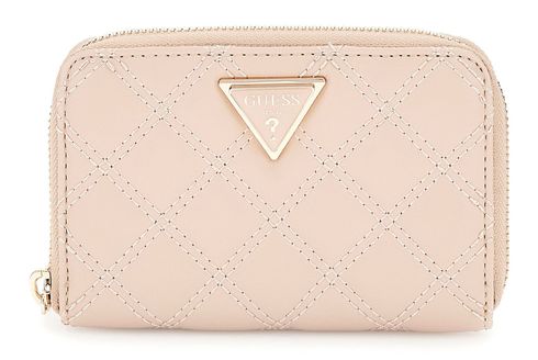 GUESS Giully Zip Around Wallet M Light Beige