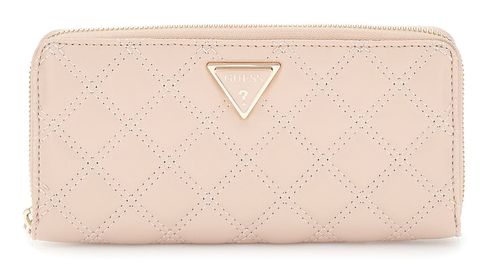 GUESS Giully Zip Around Wallet L Light Beige