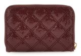 GUESS Giully Zip Around Wallet M Burgundy