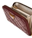 GUESS Giully Zip Around Wallet M Burgundy