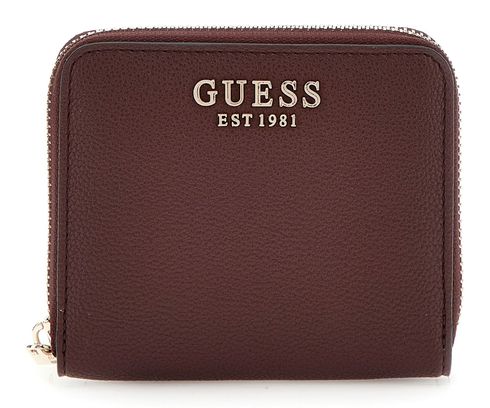 GUESS Eco Ali Zip Around Wallet S Burgundy