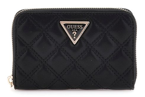 GUESS Giully Zip Around Wallet M Black