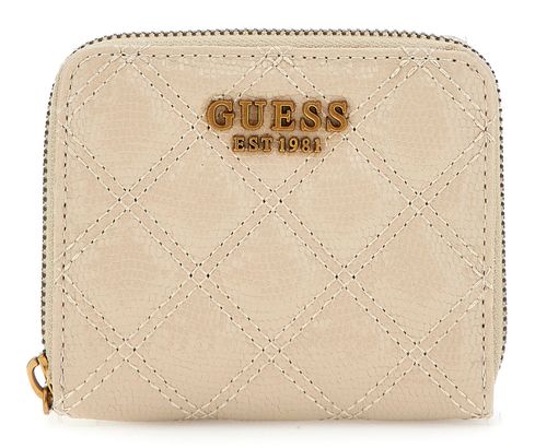 GUESS Giully Zip Around Wallet S Almond