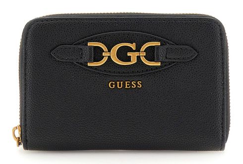 GUESS Malva Zip Around Wallet M Black