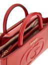 GUESS Eco Mietta Small Society Satchel Red GUESS Eco Mietta Small Society Satchel Red