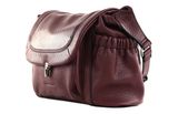 FREDsBRUDER Lunar Shoulderbag with Flap Oxblood FREDsBRUDER Lunar Shoulderbag with Flap Oxblood