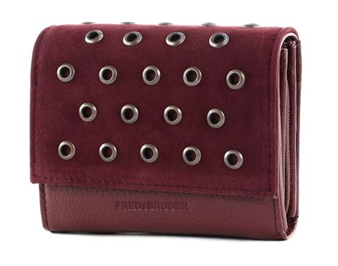 FREDsBRUDER Hey You Rock Flap Wallet Red Wine