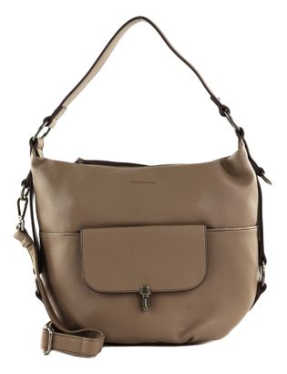 FREDsBRUDER Bestie Hobo Bag Dark Taupe