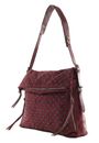 FREDsBRUDER Hey You Rock Hobo Bag Red Wine FREDsBRUDER Hey You Rock Hobo Bag Red Wine