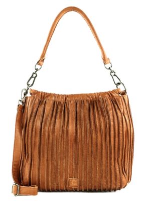 FREDsBRUDER Say Hello Midi Hobo Bag Dark Caramel