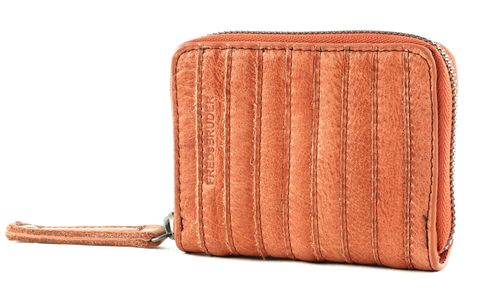 FREDsBRUDER Nugget Stripes Card Wallet Rustic Orange