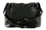 FREDsBRUDER Lunar Shoulderbag with Flap Black FREDsBRUDER Lunar Shoulderbag with Flap Black