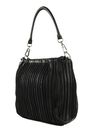 FREDsBRUDER Say Hello Midi Hobo Bag Black FREDsBRUDER Say Hello Midi Hobo Bag Black