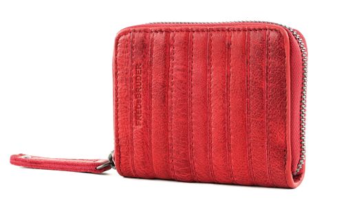 FREDsBRUDER Nugget Stripes Card Wallet Fire Red