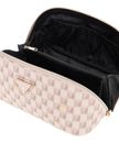 GUESS G Wave Large Cosmetic Travel Bag Blush Logo