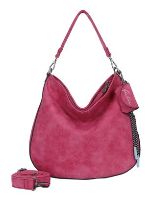 Fritzi aus Preußen Bitzi07 Jive Hobo Bag Berry Pink