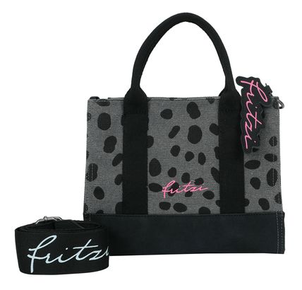 Fritzi aus Preußen Izzy09 Limited Canvas Crossbody Black Spotty